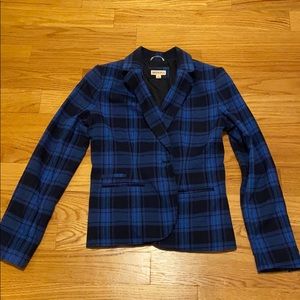 Blue/black blazer